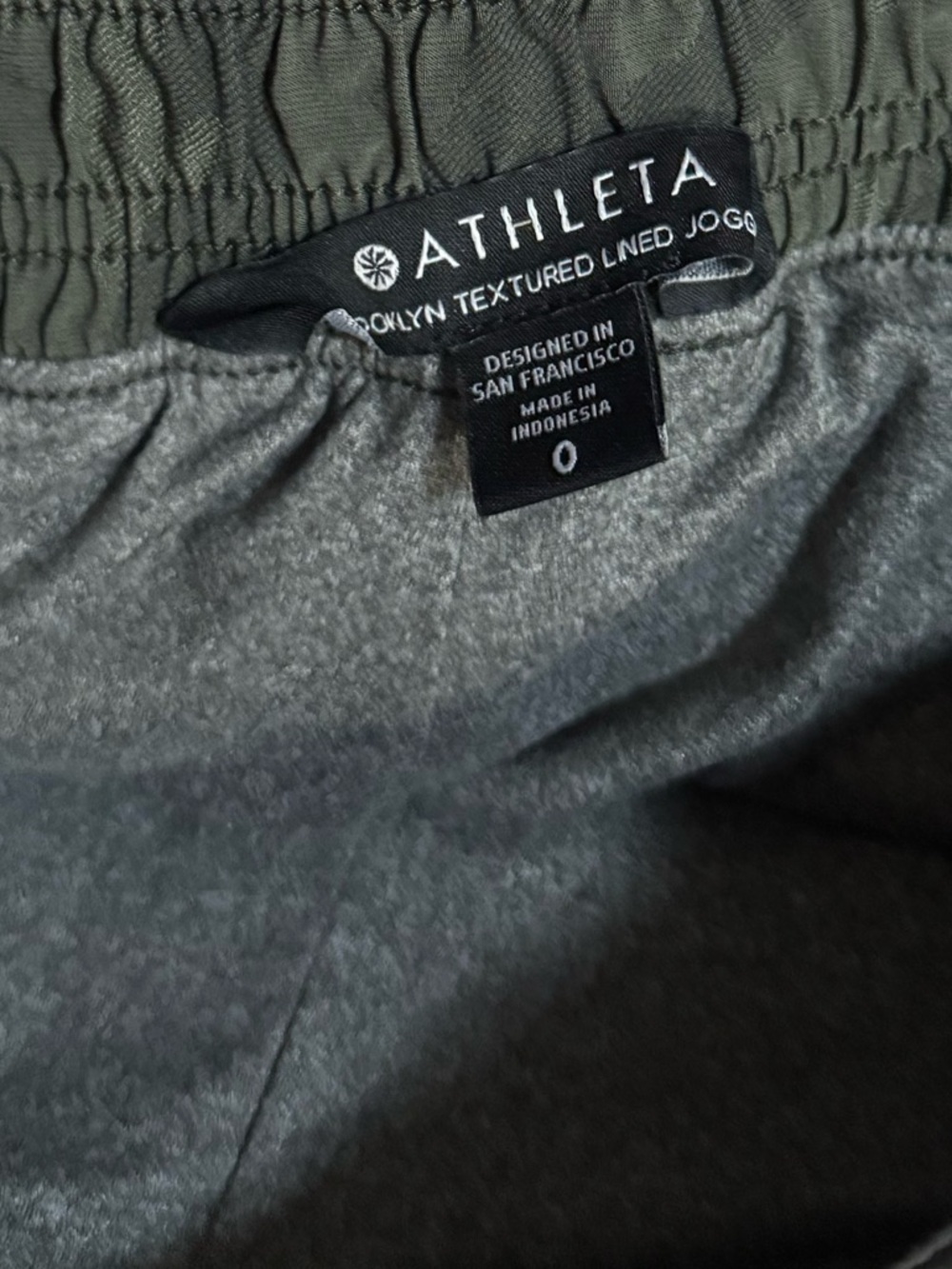 ATHLETA BROOKLYN CAMO LINED JOGGER - Picture 7 of 10